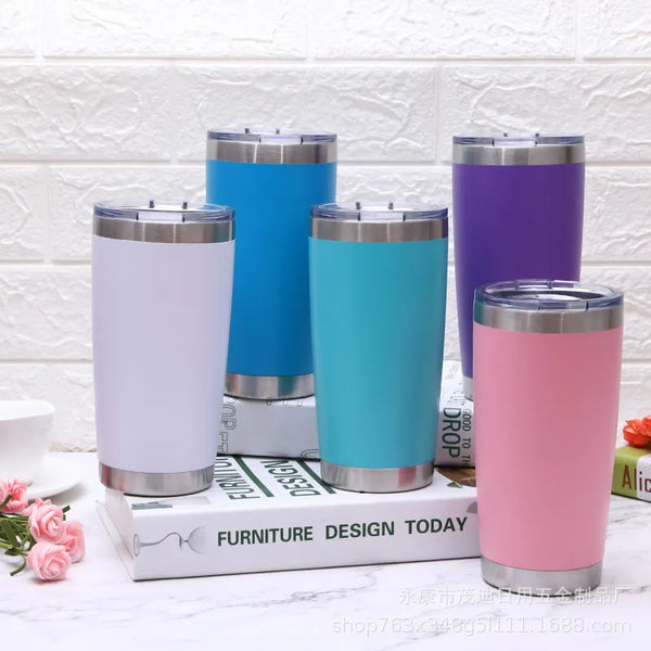 20 OZ Tumbler Vacuum Ice Cold Insulated Travel Mug