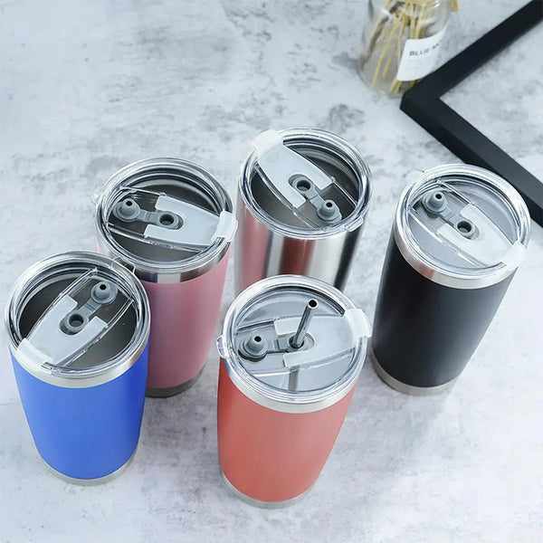 20 OZ Tumbler Vacuum Ice Cold Insulated Travel Mug