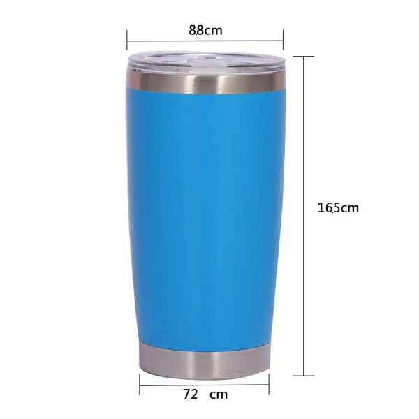 20 OZ Tumbler Vacuum Ice Cold Insulated Travel Mug