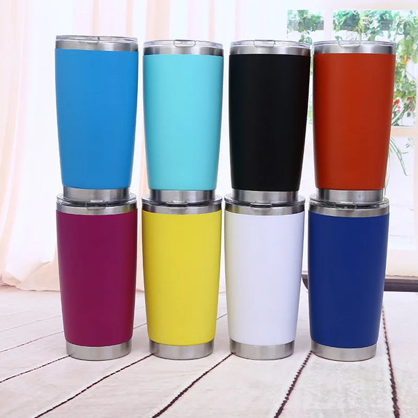 20 OZ Tumbler Vacuum Ice Cold Insulated Travel Mug