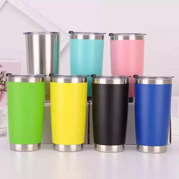 20 OZ Tumbler Vacuum Ice Cold Insulated Travel Mug