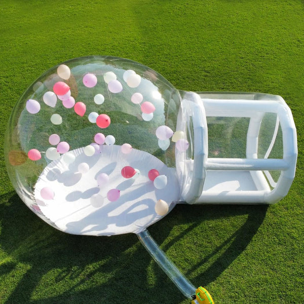Inflatable Bubble Outdoor Tent Transparent PVC Tent  For Kids Bubble House with Blower Clear Dome Balloon Outdoor Party Show