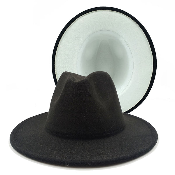 Two toned Hat fedoras top hat unisex hat fedora cap fedoras  lime green felt hat unisex event hat fashion hat orange hat