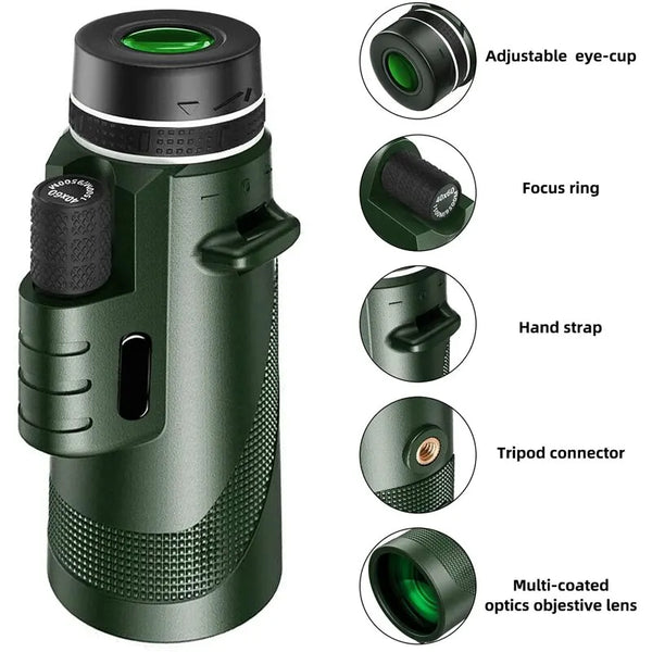 Portable Zoom HD 5000M Telescope
