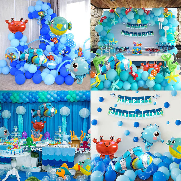 Birthday Party Balloons Ocean Under The Sea