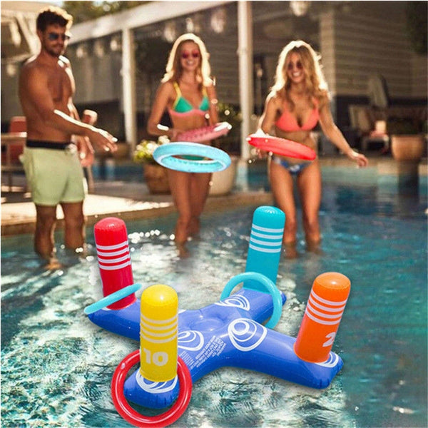 Inflatable Ring Toss Pool Game