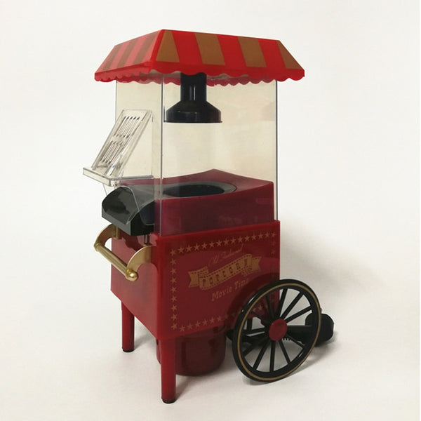 Popcorn Machine Mini Electric Popcorn Maker Retro Carnival