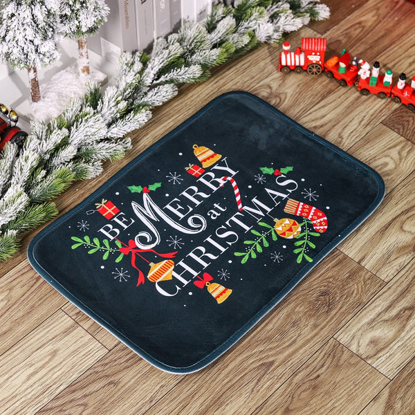Christmas Door Mat Outdoor Carpet