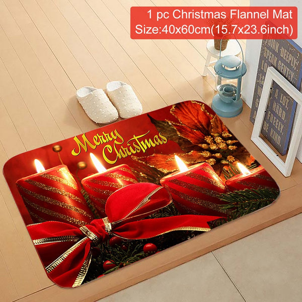 Christmas Door Mat Outdoor Carpet