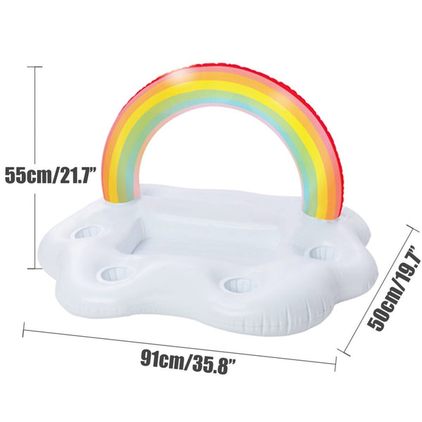 Summer Party Bucket Rainbow Cloud Cup Holder