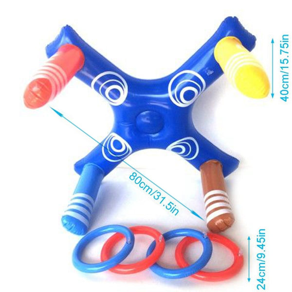 Inflatable Ring Toss Pool Game