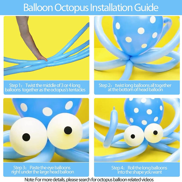 Birthday Party Balloons Ocean Under The Sea