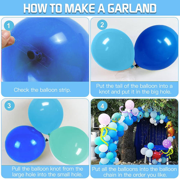 Birthday Party Balloons Ocean Under The Sea