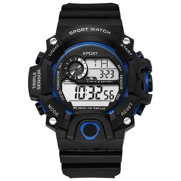 Men's Watch Fashion Sports Electronic Wristwatch Large Dial
