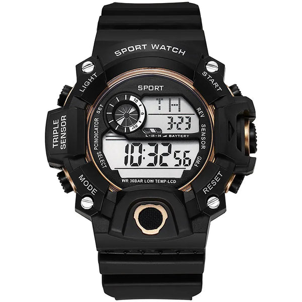 Men's Watch Fashion Sports Electronic Wristwatch Large Dial