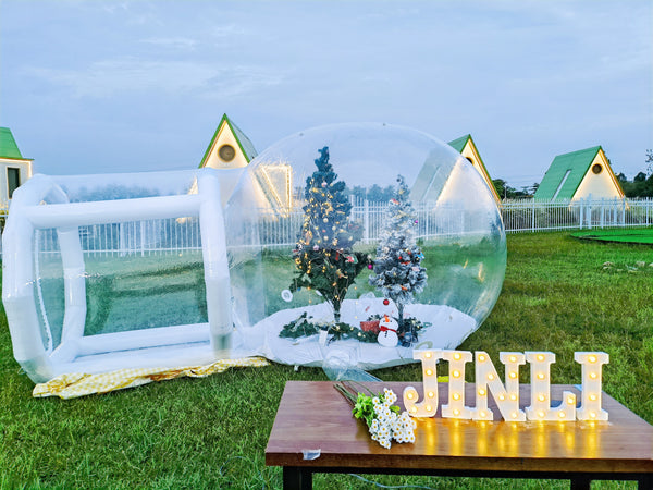 Inflatable Bubble Outdoor Tent Transparent PVC Tent  For Kids Bubble House with Blower Clear Dome Balloon Outdoor Party Show
