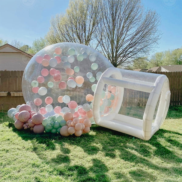 Inflatable Bubble Outdoor Tent Transparent PVC Tent  For Kids Bubble House with Blower Clear Dome Balloon Outdoor Party Show