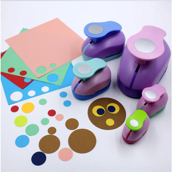 4pcs/lot 9- 38mm Circle Punch DIY Craft Hole Punch Paper Cutter Scrapbooking Punches Embossing