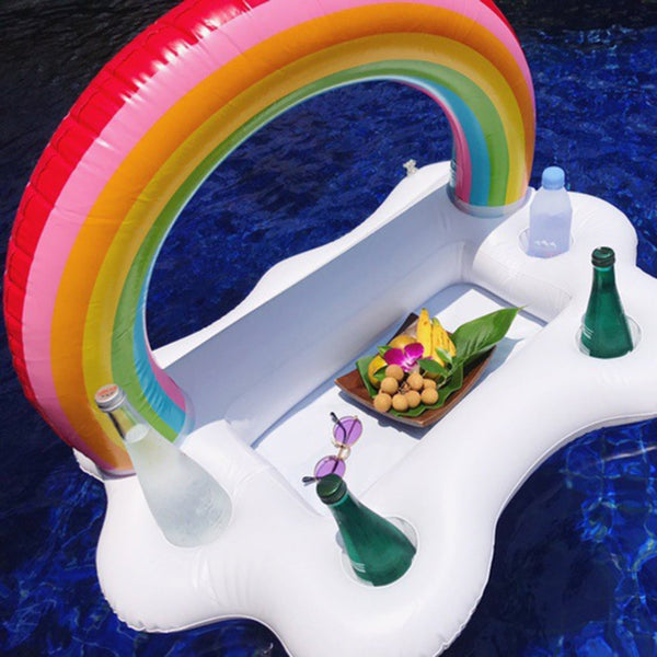 Summer Party Bucket Rainbow Cloud Cup Holder
