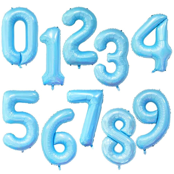 Number "2" 40Inch Big Foil Birthday Balloons