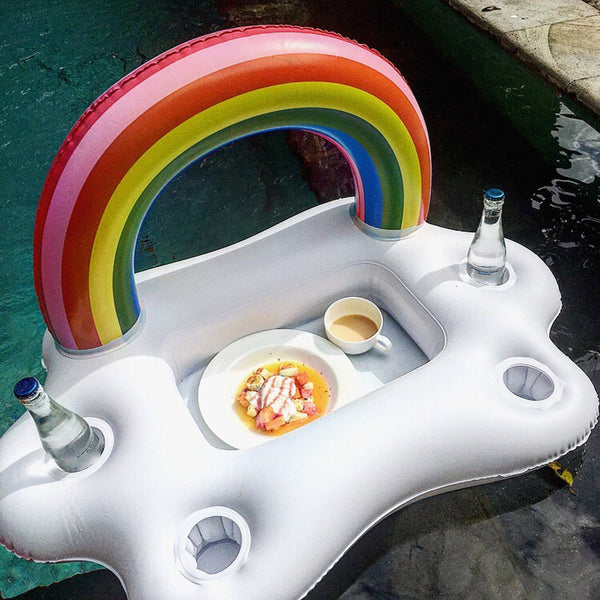 Summer Party Bucket Rainbow Cloud Cup Holder