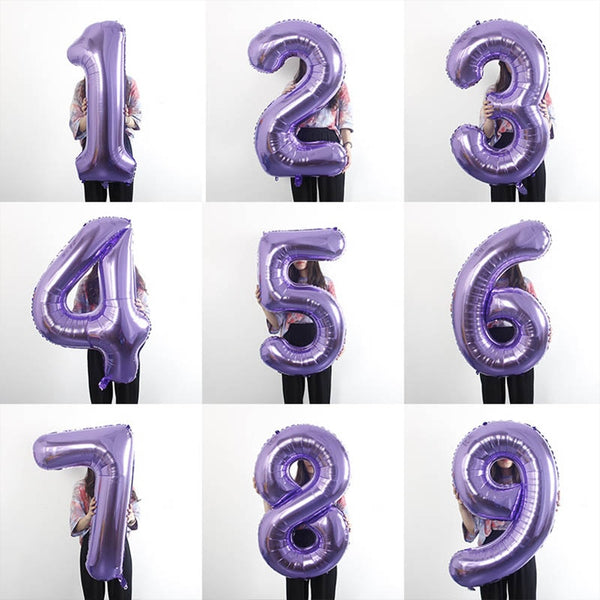 Number "1" 40Inch Big Foil Birthday Balloons