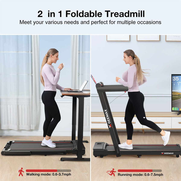 Geemax C2 Multifunctional Folding Treadmill Fitness Indoor Exercise Equipment