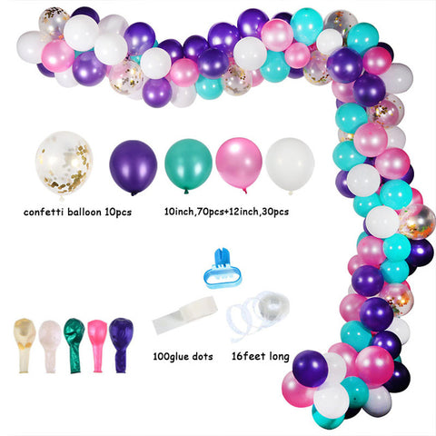 Pastel Colored Balloon Arch Set