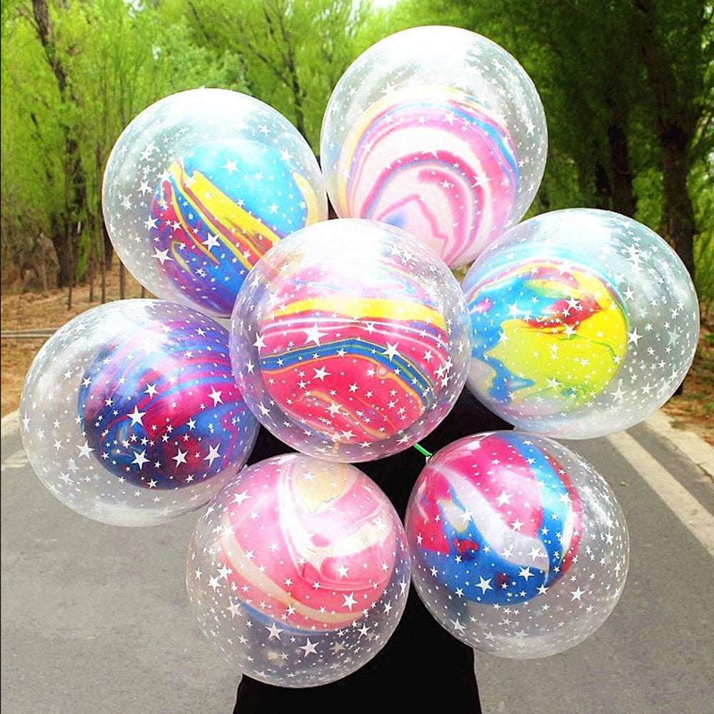 10Pcs 12 inch Double Layer Balloons
