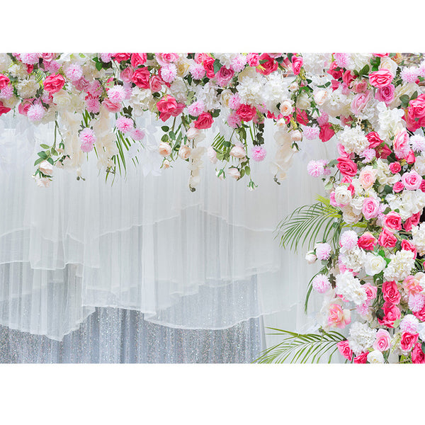 Garland Wall Wedding Decoration Backdrop
